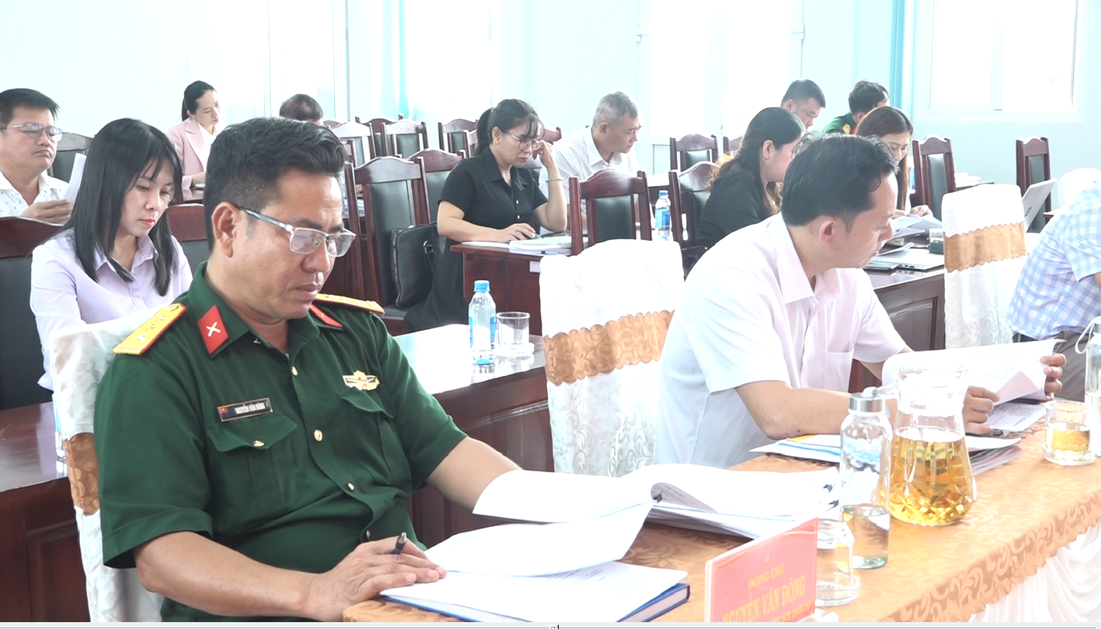 PHƯỜNG BUÔN HỒ HỌP BAN CHỈ ĐẠO THỰC HIỆN “CHIẾN DỊCH 500 NGÀY ĐÊM”